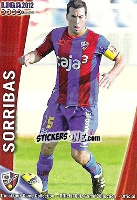 Sticker Sorribas - Campeonato Nacional De Liga 2011-2012 - Mundicromo