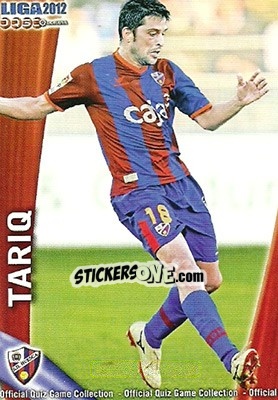 Sticker Tariq - Campeonato Nacional De Liga 2011-2012 - Mundicromo