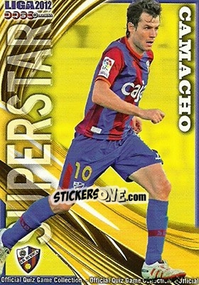 Sticker Camacho - Campeonato Nacional De Liga 2011-2012 - Mundicromo