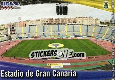 Cromo Estadio Gran Canaria - Campeonato Nacional De Liga 2011-2012 n. 1007 - Mundicromo