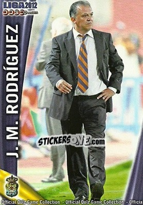 Sticker Juan Manuel Rodríguez - Campeonato Nacional De Liga 2011-2012 n. 1008 - Mundicromo