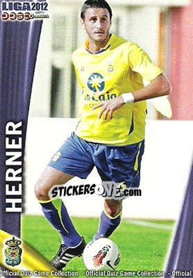 Cromo Herner - Campeonato Nacional De Liga 2011-2012 - Mundicromo