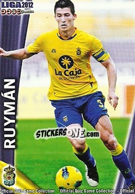 Sticker Ruyman - Campeonato Nacional De Liga 2011-2012 - Mundicromo