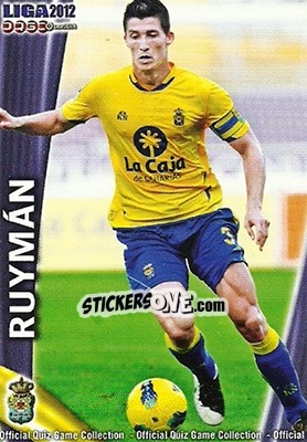 Cromo Ruyman - Campeonato Nacional De Liga 2011-2012 n. 1015 - Mundicromo