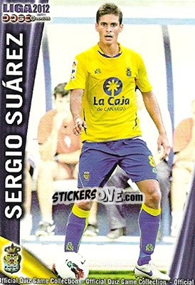 Sticker Sergio Suárez - Campeonato Nacional De Liga 2011-2012 - Mundicromo