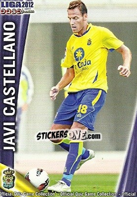 Sticker Javi Castellano - Campeonato Nacional De Liga 2011-2012 - Mundicromo