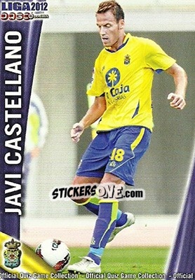 Sticker Javi Castellano - Campeonato Nacional De Liga 2011-2012 n. 1017 - Mundicromo