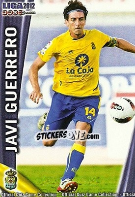 Sticker Javi Guerrero - Campeonato Nacional De Liga 2011-2012 - Mundicromo