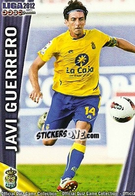 Cromo Javi Guerrero - Campeonato Nacional De Liga 2011-2012 - Mundicromo