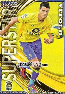 Sticker Vitolo - Campeonato Nacional De Liga 2011-2012 - Mundicromo