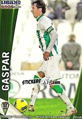 Sticker Gaspar - Campeonato Nacional De Liga 2011-2012 n. 1032 - Mundicromo