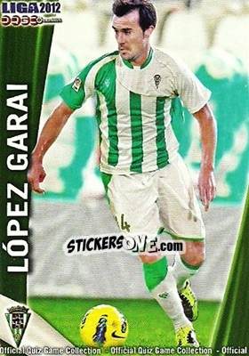Sticker López Garai - Campeonato Nacional De Liga 2011-2012 n. 1033 - Mundicromo