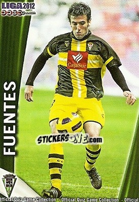 Sticker Fuentes - Campeonato Nacional De Liga 2011-2012 - Mundicromo
