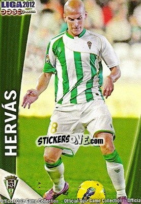 Sticker J Hervás - Campeonato Nacional De Liga 2011-2012 - Mundicromo