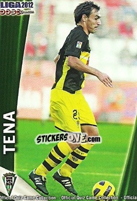 Cromo Tena - Campeonato Nacional De Liga 2011-2012 n. 1037 - Mundicromo