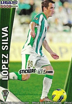 Sticker López Silva - Campeonato Nacional De Liga 2011-2012 - Mundicromo