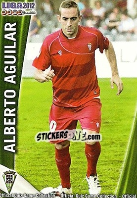 Figurina Alberto Aguilar - Campeonato Nacional De Liga 2011-2012 - Mundicromo