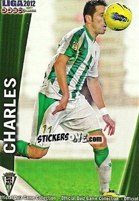 Cromo Charles - Campeonato Nacional De Liga 2011-2012 - Mundicromo