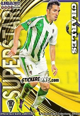 Sticker Charles - Campeonato Nacional De Liga 2011-2012 - Mundicromo