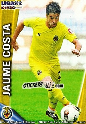 Sticker Jaume - Campeonato Nacional De Liga 2011-2012 - Mundicromo