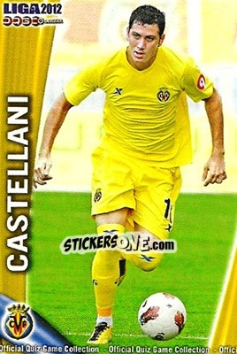 Sticker Castellani - Campeonato Nacional De Liga 2011-2012 - Mundicromo