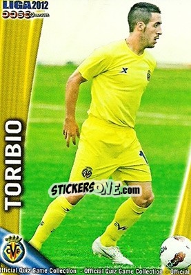 Figurina Toribio - Campeonato Nacional De Liga 2011-2012 - Mundicromo