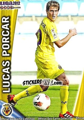 Cromo Lucas Porcar - Campeonato Nacional De Liga 2011-2012 n. 1059 - Mundicromo