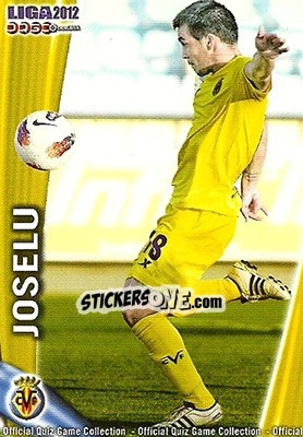 Sticker Joselu - Campeonato Nacional De Liga 2011-2012 n. 1064 - Mundicromo