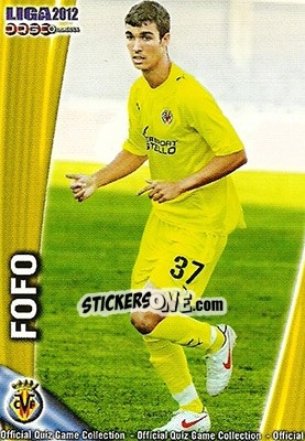 Sticker Fofo - Campeonato Nacional De Liga 2011-2012 - Mundicromo