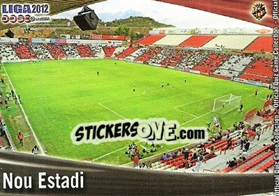 Sticker Nou Estadi - Campeonato Nacional De Liga 2011-2012 n. 1070 - Mundicromo