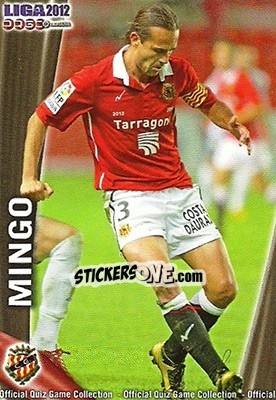 Figurina Mingo - Campeonato Nacional De Liga 2011-2012 - Mundicromo