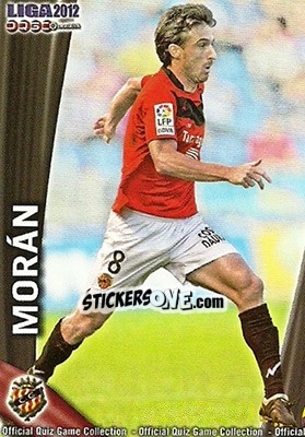 Sticker Morán - Campeonato Nacional De Liga 2011-2012 n. 1082 - Mundicromo