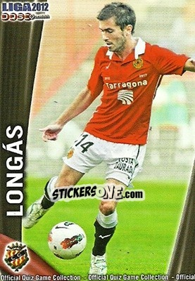 Sticker Longás - Campeonato Nacional De Liga 2011-2012 - Mundicromo