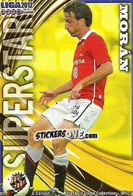 Sticker Morán - Campeonato Nacional De Liga 2011-2012 n. 1088 - Mundicromo