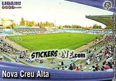 Sticker Nova Creu Alta - Campeonato Nacional De Liga 2011-2012 - Mundicromo