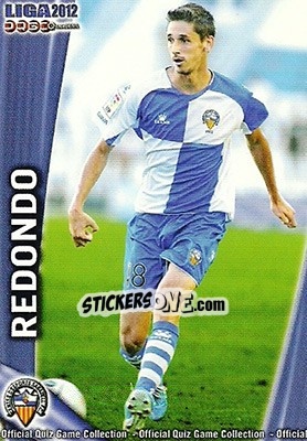 Cromo Redondo - Campeonato Nacional De Liga 2011-2012 - Mundicromo