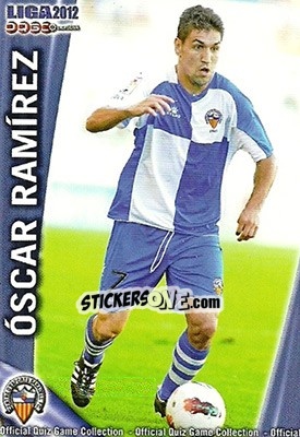 Figurina óscar Ramírez - Campeonato Nacional De Liga 2011-2012 - Mundicromo