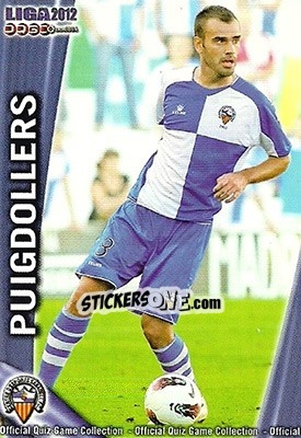 Sticker Puigdollers - Campeonato Nacional De Liga 2011-2012 - Mundicromo