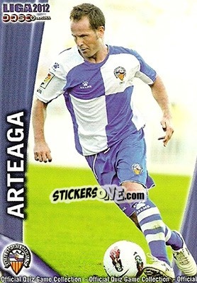 Sticker Arteaga - Campeonato Nacional De Liga 2011-2012 n. 1102 - Mundicromo