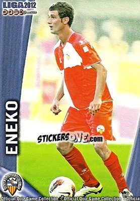 Sticker Eneko - Campeonato Nacional De Liga 2011-2012 n. 1105 - Mundicromo