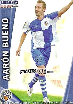 Figurina Aarón Bueno - Campeonato Nacional De Liga 2011-2012 - Mundicromo