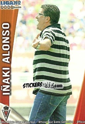 Sticker Iñaki Alonso - Campeonato Nacional De Liga 2011-2012 n. 1113 - Mundicromo