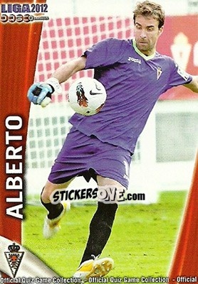 Sticker Alberto - Campeonato Nacional De Liga 2011-2012 - Mundicromo