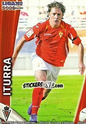 Sticker Iturra - Campeonato Nacional De Liga 2011-2012 - Mundicromo