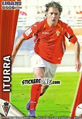 Cromo Iturra - Campeonato Nacional De Liga 2011-2012 - Mundicromo