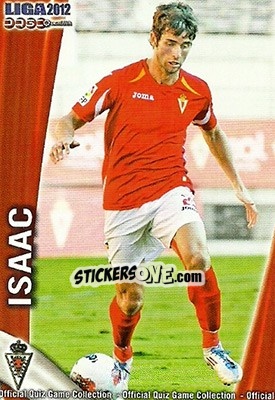 Sticker Isaac - Campeonato Nacional De Liga 2011-2012 n. 1126 - Mundicromo