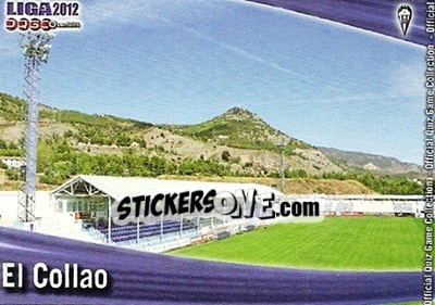 Figurina El Collao - Campeonato Nacional De Liga 2011-2012 - Mundicromo