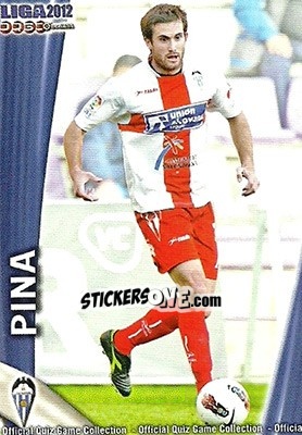 Sticker Pina - Campeonato Nacional De Liga 2011-2012 - Mundicromo