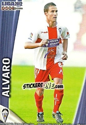 Sticker Alvaro - Campeonato Nacional De Liga 2011-2012 - Mundicromo