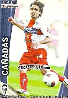 Sticker Cañadas - Campeonato Nacional De Liga 2011-2012 - Mundicromo